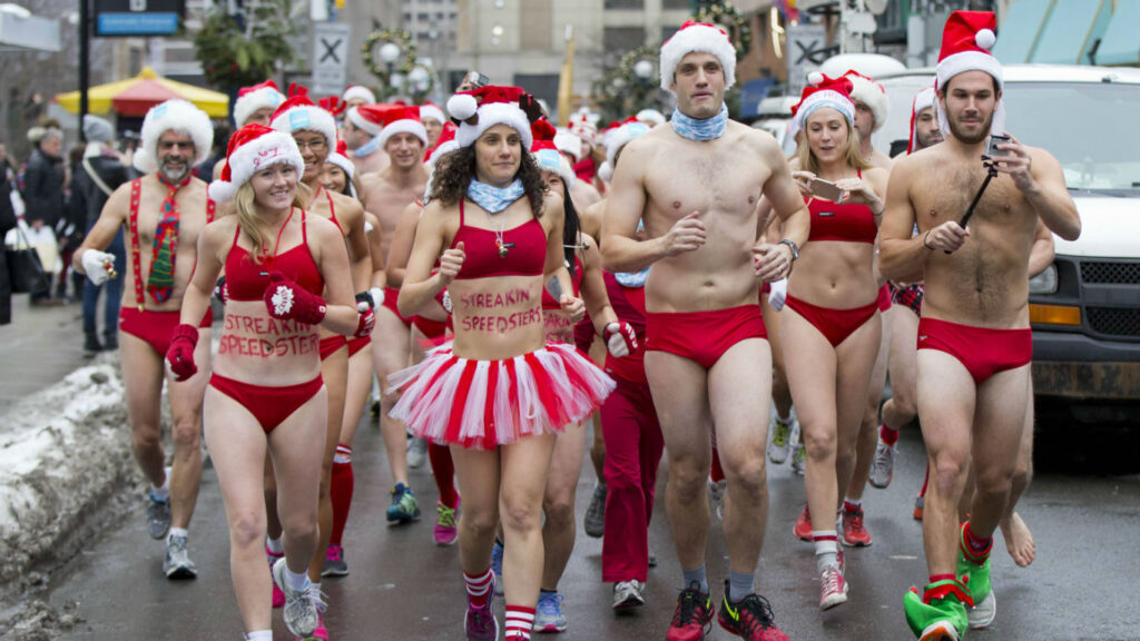 Wilde Weihnacht: Die verrücktesten Santa-Partys weltweit